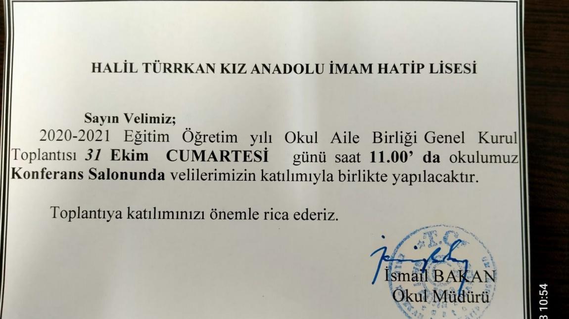 duyurular tuzla halil turkkan kiz anadolu imam hatip lisesi