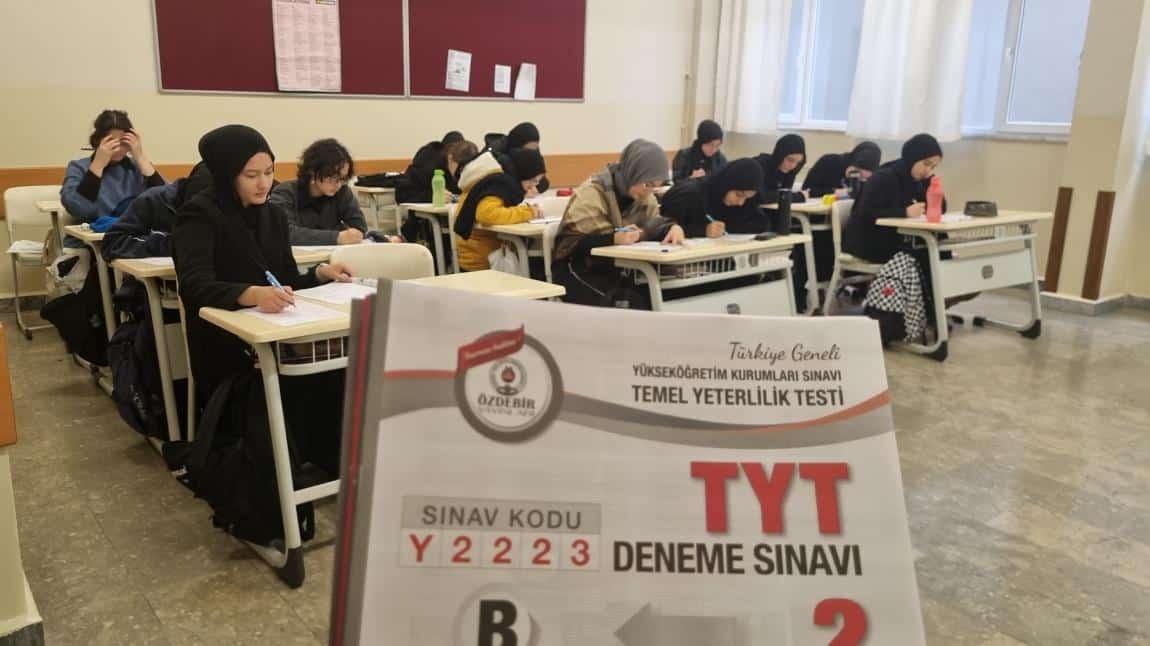 12. SINIFLARIMIZLA TÜRKİYE GENELİ TYT DENEME SINAVIMIZ